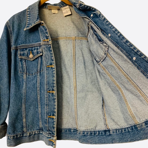 BILL BLASS | vintage jean jacket - Picture 5 of 13